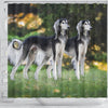 Amazing Saluki Dog Print Shower Curtains