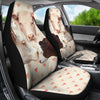 Lovely Hereford Cattle Print Car Seat Covers