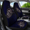 Black Great Dane Dog Art Print Car Seat Covers