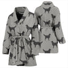 Nova Scotia Duck Tolling Retriever Dog Pattern Print Women's Bath Robe