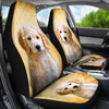 Goldendoodle Dog Print Car Seat Covers