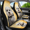 Dandie Dinmont Terrier Dog Print Car Seat Covers