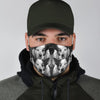 Cute Australian Cattle Dog Print Face Mask