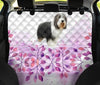 Bearded Collie Print Pet Seat covers