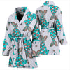 Fish Patterns Print Women's Bath Robe