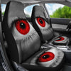 Red Eyes Print Car Seat Covers