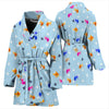 Fantail (GoldFish) Fish Print Women's Bath Robe