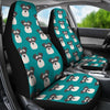 Miniature Schnauzer Dog Pattern Print Car Seat Covers