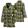 Kerry Blue Terrier Dog Pattern Print Women's Bath Robe