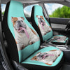 Bulldog Print Car Seat Covers