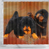 Tibetan Mastiff Print Shower Curtain