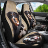 Bernese Mountain Dog Print Car Seat Covers