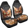 Lovely Somali Cat Print Car Seat Covers