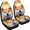 Shiba Inu Dog Print Car Seat Covers