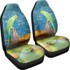 RoseRinged Parakeet Print Car Seat Covers