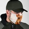 Lovely Miniature Pinscher Print Face Mask