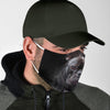 French Bulldog On Black Print Face Mask