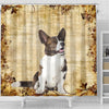 Lovely Cardigan Welsh Corgi Print Shower Curtains