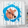 Jersey Cow Print Shower Curtain