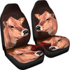 Cute Jersey Cattle (Cow) Print Car Seat Cover