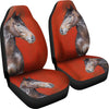 Thoroughbred Horse Print Car Seat Covers