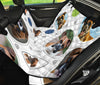 Cute Boxer Dog Print Pet Seat Covers