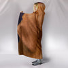 Vizsla Dog Print Hooded Blanket