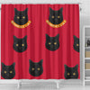 Cute Bombay cat Print Shower Curtain