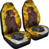 Newfoundland Dog Print Car Seat Covers