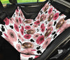 Bloodhound Floral Print Pet Seat Covers