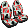 Devon Rex Cat Patterns Print Car Seat Covers