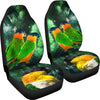 Caique Parrot Print Car Seat Covers