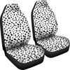 Dalmatian Dog Skin Print Car Seat Covers