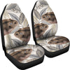 Campbell's Dwarf Hamster Print Car Seat Covers