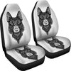 German Shepherd Art Print Car Seat Covers