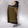 Abyssinian cat Print Hooded Blanket