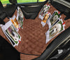 Lovely Golden Retriever Dog Print Pet Seat Covers