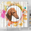 Azawakh Dog Print Shower Curtain