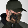 Miniature Pinscher Print Face Mask