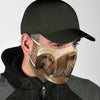 Lovely Bloodhound Print Face Mask