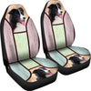 Cute Border Collie Print Car Seat Covers