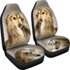 Afghan Hound Dog Print Car Seat Covers