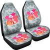 Pomeranian Dog Print Car Seat Covers