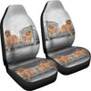 Amazing Leonberger dog Print Car Seat Covers