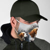 Beagle Print Face Mask