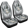 Poodle Dog Print Car Seat Covers