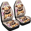 Brussels Griffon Dog Print Car Seat Covers