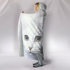 Turkish Angora Cat Print Hooded Blanket