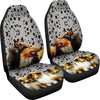 Amazing Rough Collie Dog Print Car Seat Covers