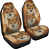 Icelandic Sheepdog Print Car Seat Covers